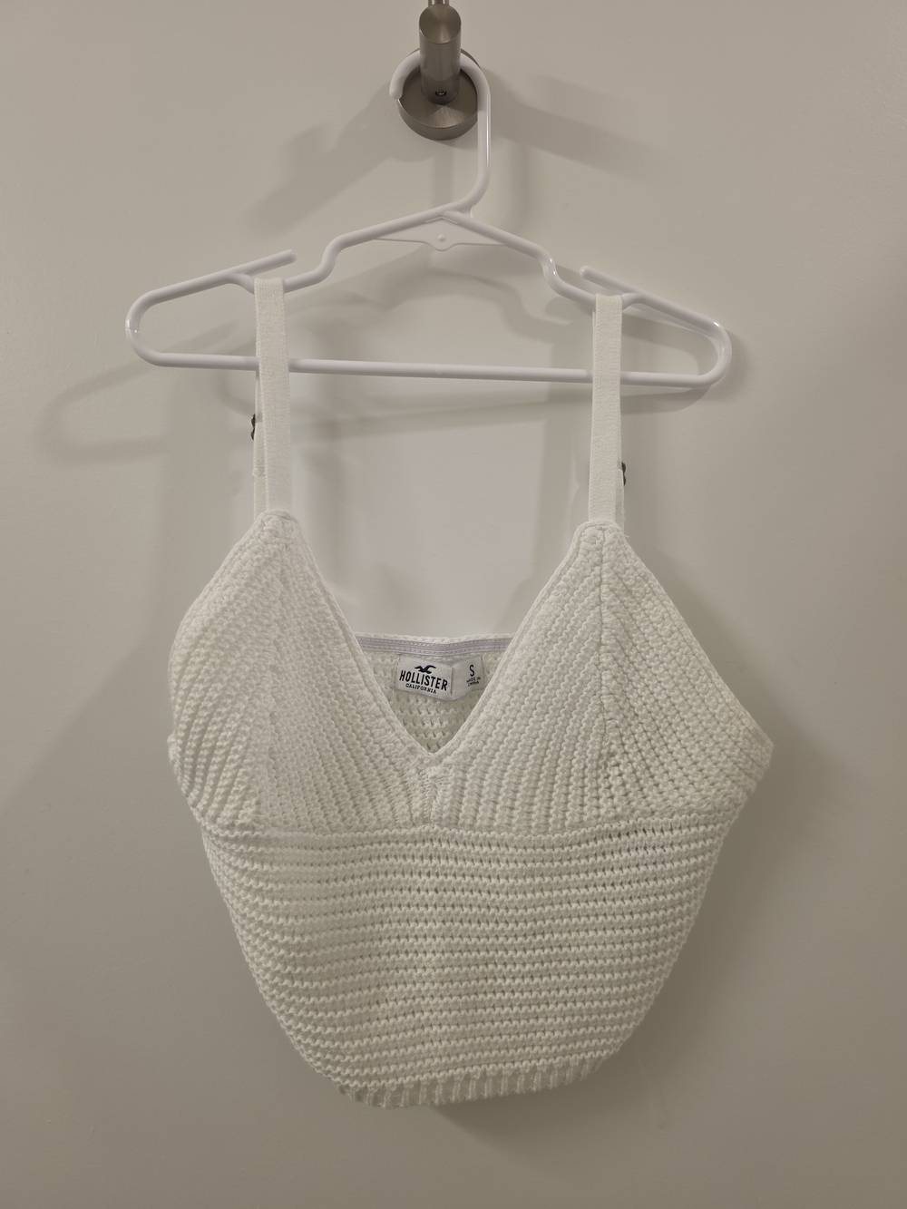 Hollister Crop Crochet Style Bralette